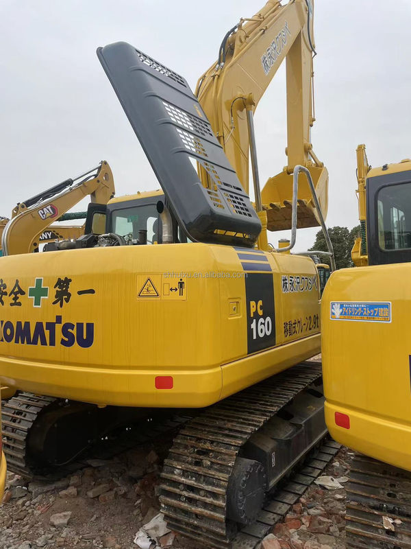 Komatsu PC160 mesin bekas 16 ton tangan digunakan penggali lubang pos penggali bekas untuk dijual