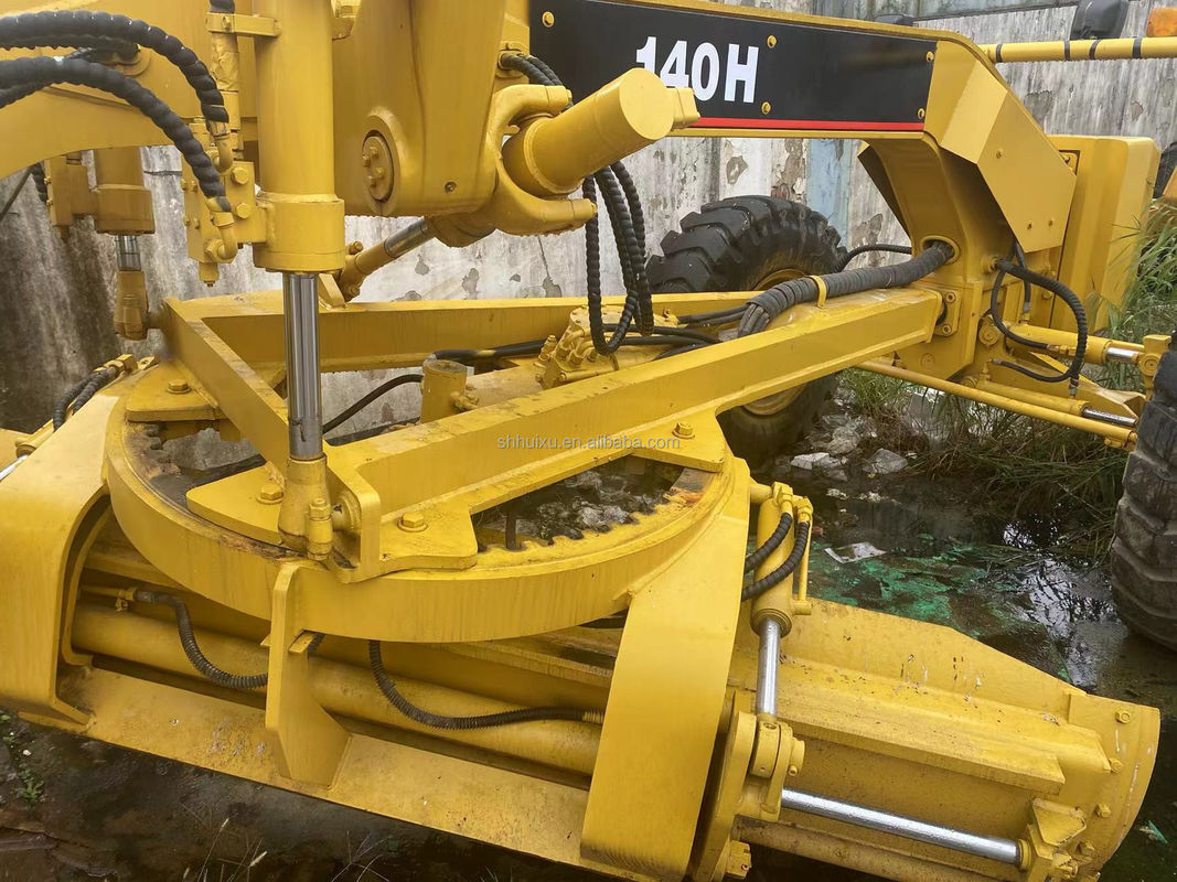 Jepang asli CAT140H Motor Grader bekas untuk dijual,Caterpillar digunakan 14H motor Grader Caterpillar dalam stok