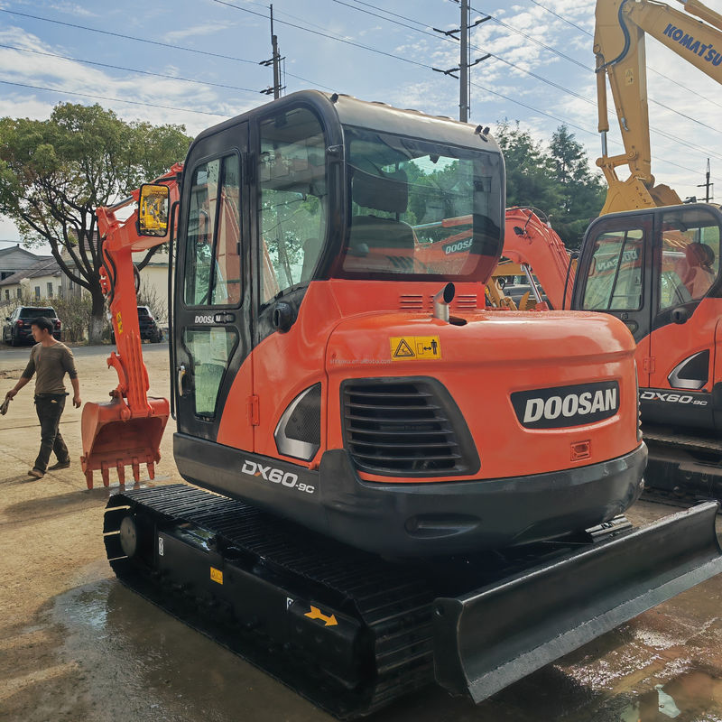5.7 Ton Doosan DX 60 Dh60 bekas Excavator Digunakan Crawler Excavator