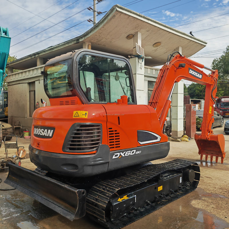 5.7 Ton Doosan DX 60 Dh60 bekas Excavator Digunakan Crawler Excavator