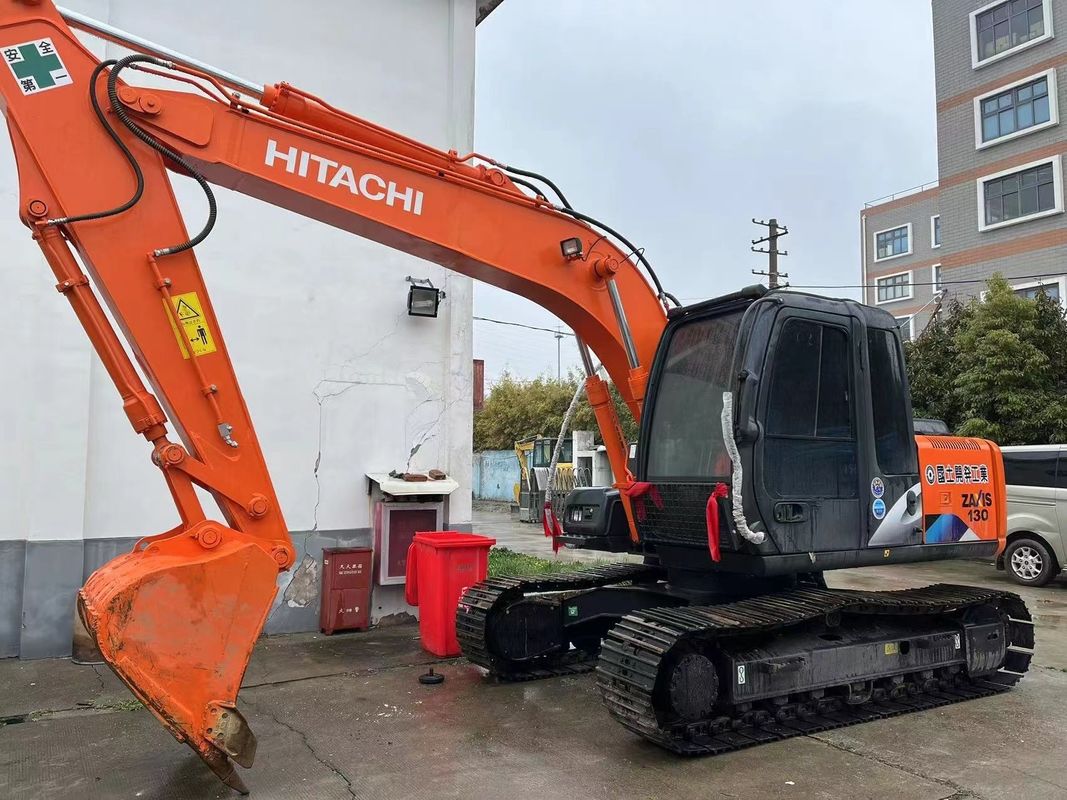 Penambangan digunakan penjualan untuk Hitachi 130 penggali digunakan mesin 13 ton penambangan penjualan untuk kedua tangan hidraulik crawler backhoe penggali