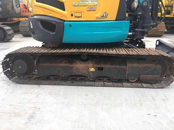Mini excavator bekas Kubota U55 tangan kedua Kubota mini excavator Jepang asli Kubota U55 mini excavator