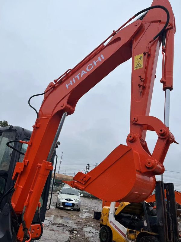 Digunakan mini excavator Hitachi 50U penggali mesin bekas kecil 5 ton bekas bekas karet jalur mini excavator
