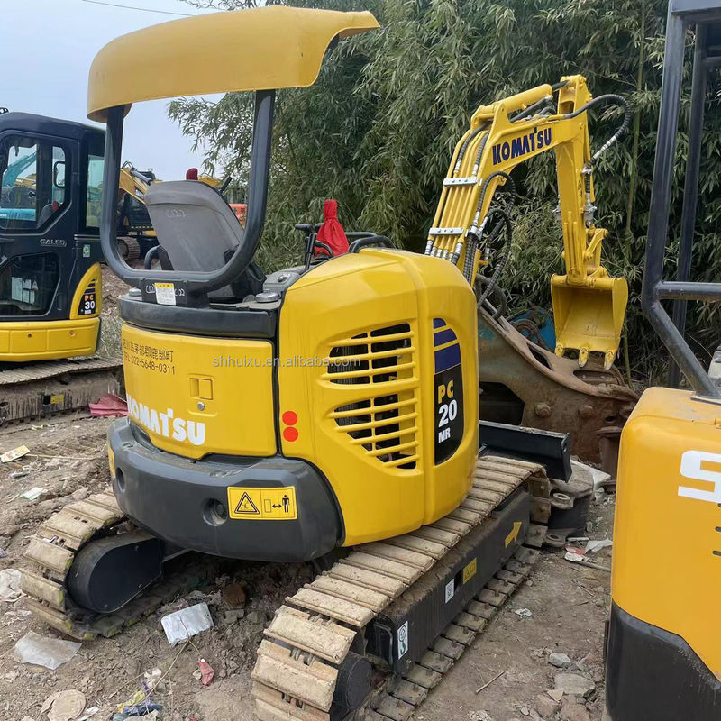 Mini excavator Komatsu PC20 tanpa kabin excavator kecil mini excavator dijual untuk