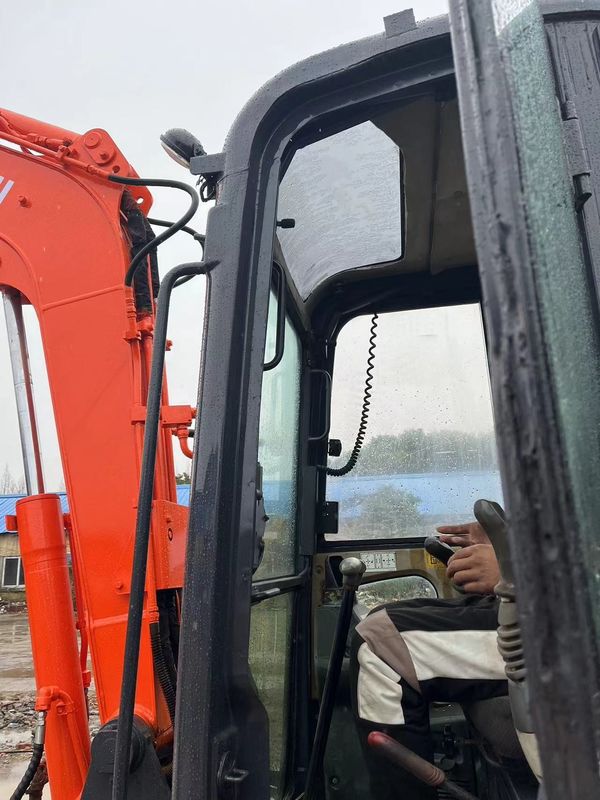 Digunakan mini excavator Hitachi 50U penggali mesin bekas kecil 5 ton bekas bekas karet jalur mini excavator