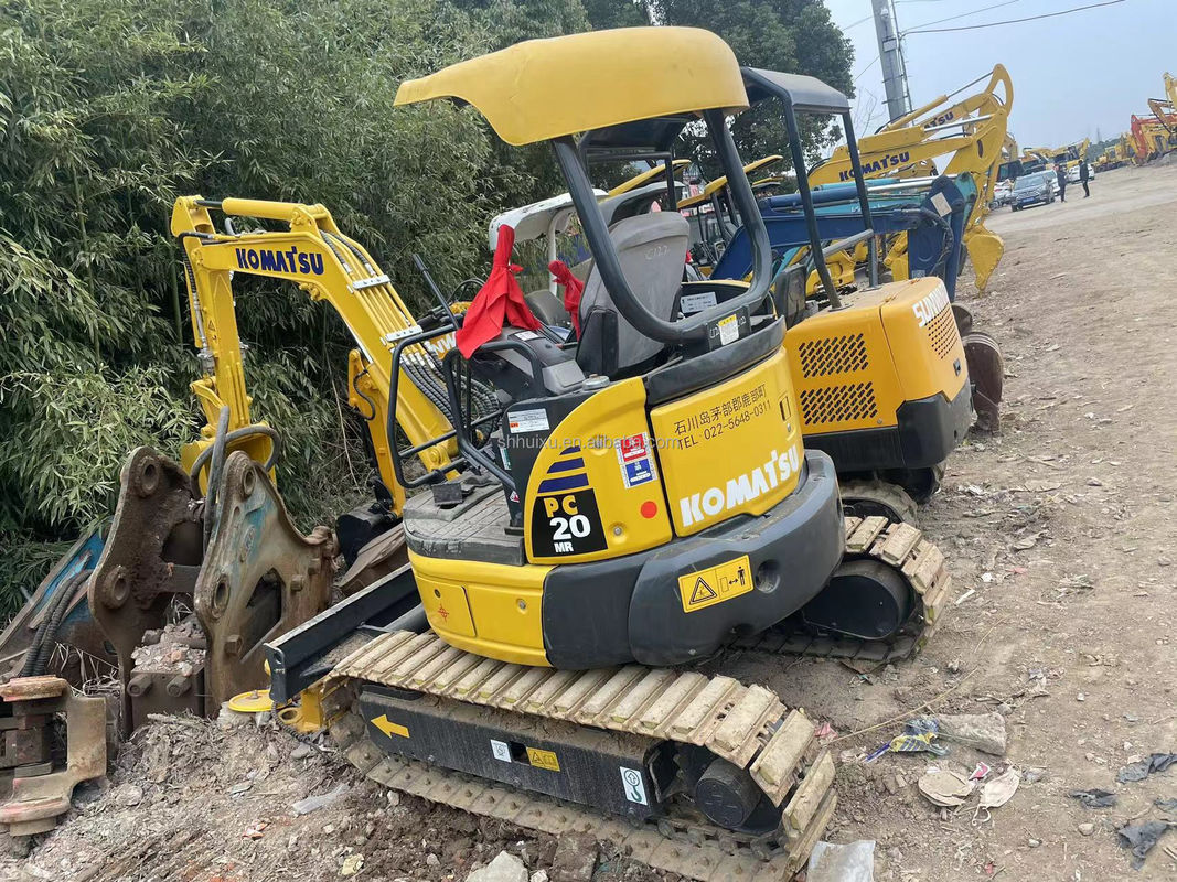 Mini excavator Komatsu PC20 tanpa kabin excavator kecil mini excavator dijual untuk