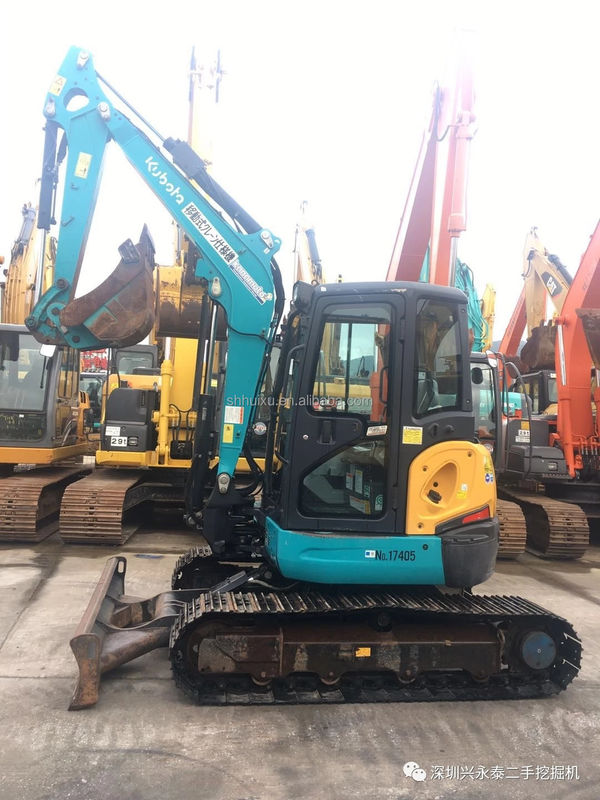 mini bekas Original excavator mini Kubota 008 penggali bekas Kuboda U008 mini excavator di Jepang