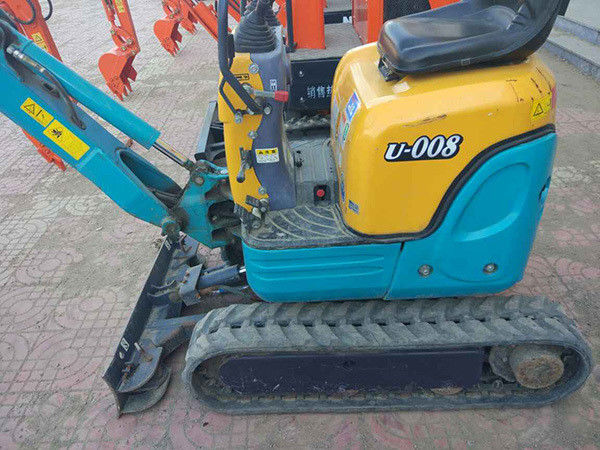 mini bekas Original excavator mini Kubota 008 penggali bekas Kuboda U008 mini excavator di Jepang