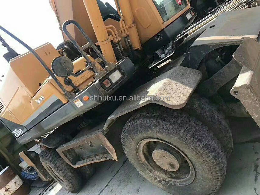 korea asli 2014 digunakan hyundai r210w-9 roda excavator/ ban mesin R210w-9 hyundai untuk dijual