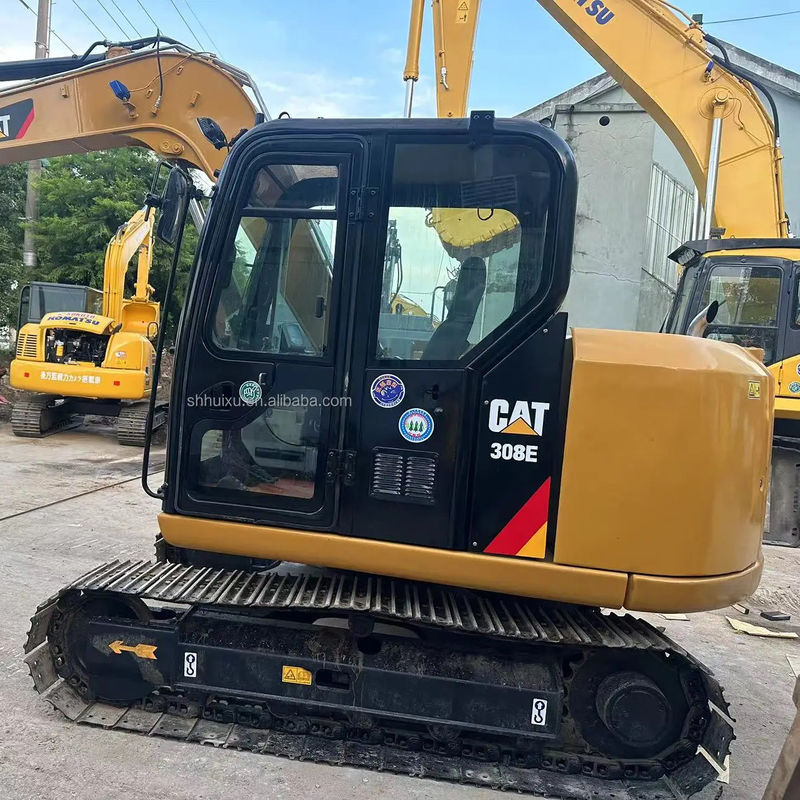 Bekas konstruksi Caterpillar CAT 308E Crawler Mesin penggali Jepang bekas penggali untuk dijual