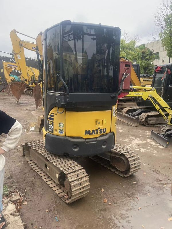 harga murah di saham excavator crawler Komatsu PC20 dengan cab excavator bekasJepang Digunakan Komatsu hydraulic crawler excavator digunakan
