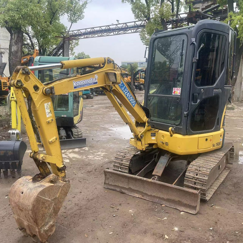 harga murah bekas excavator Komatsu PC20 dengan kabin impor excav Jepang Komatsu crawler hidrolik bekas excavator