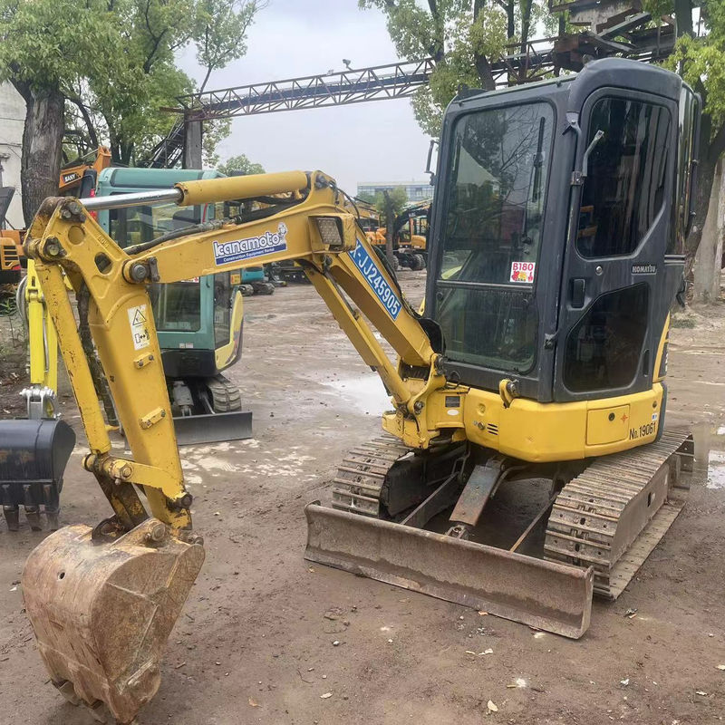 Mini excavator terbaik Komatsu PC20 dengan kabin penggali kecil digunakan mesin excavator mini mini kecil excavator