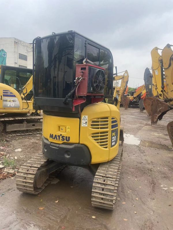 Mini excavator terbaik Komatsu PC20 dengan kabin penggali kecil digunakan mesin excavator mini mini kecil excavator