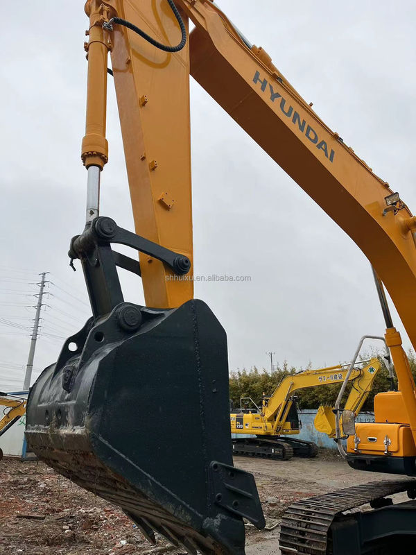 Mesin Konstruksi Digunakan Hydraulic Crawler Excavator Hyundai 225-9 Brand Korea