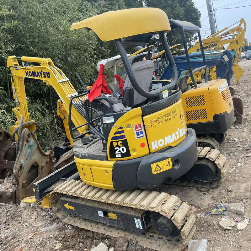 Mini excavator terkecil Komatsu PC20 tanpa kabin penggali kecil digunakan mesin mini penggali terbaik penggali merangkak
