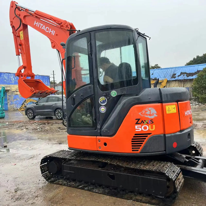 Digunakan Excavator Hitachi ZX50 mini excavator 5ton bekas excavator di Jepang