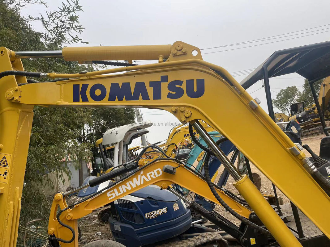 Mini excavator terkecil Komatsu PC20 tanpa kabin penggali kecil digunakan mesin mini penggali terbaik penggali merangkak