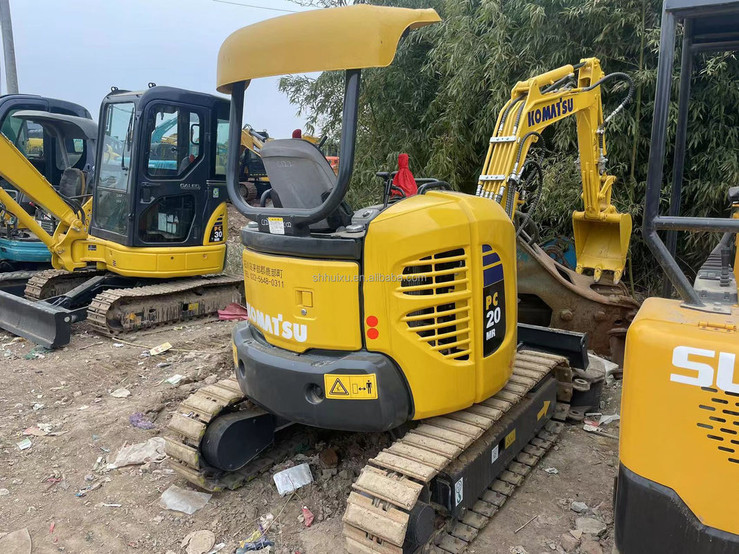 Mini excavator terkecil Komatsu PC20 tanpa kabin penggali kecil digunakan mesin mini penggali terbaik penggali merangkak