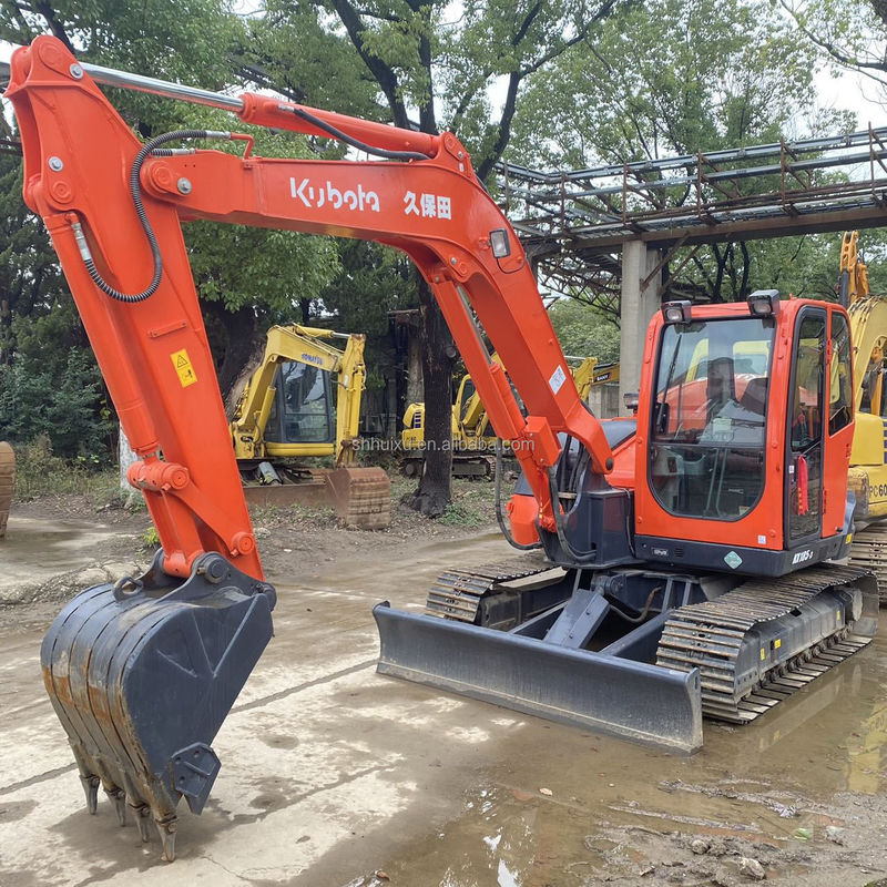 Digunakan mini 8 ton excavator Kubota kx165 kx185-3 untuk dijual kubota U35 KUBOTA Excavator