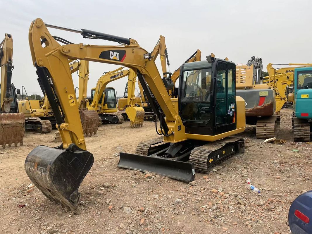 Kualitas baik 5,5 ton digunakan CAT 305.5 crawler excavator mini ulat untuk dijual CAT 303 Caterpillar di stok CAT 306 excavator
