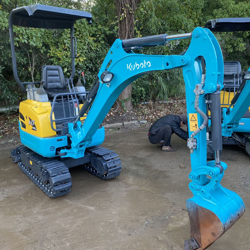 digunakan 2T Kubota U17 diisi mesin penggali crawler hidraulik memiliki kualitas tinggi dengan harga diskon pada konstruksi kubota U35