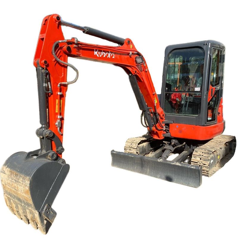 Digunakan Kubota40 excavator dengan kondisi yang baik/Second hand hydraulic crawler Excavator Kubota40 untuk dijual