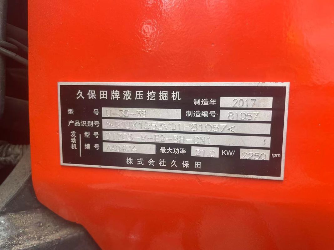 Mini excavator bekas Kubota U35 penggali bekas mesin kecil mini bekas penggali parit bekas mini penggali