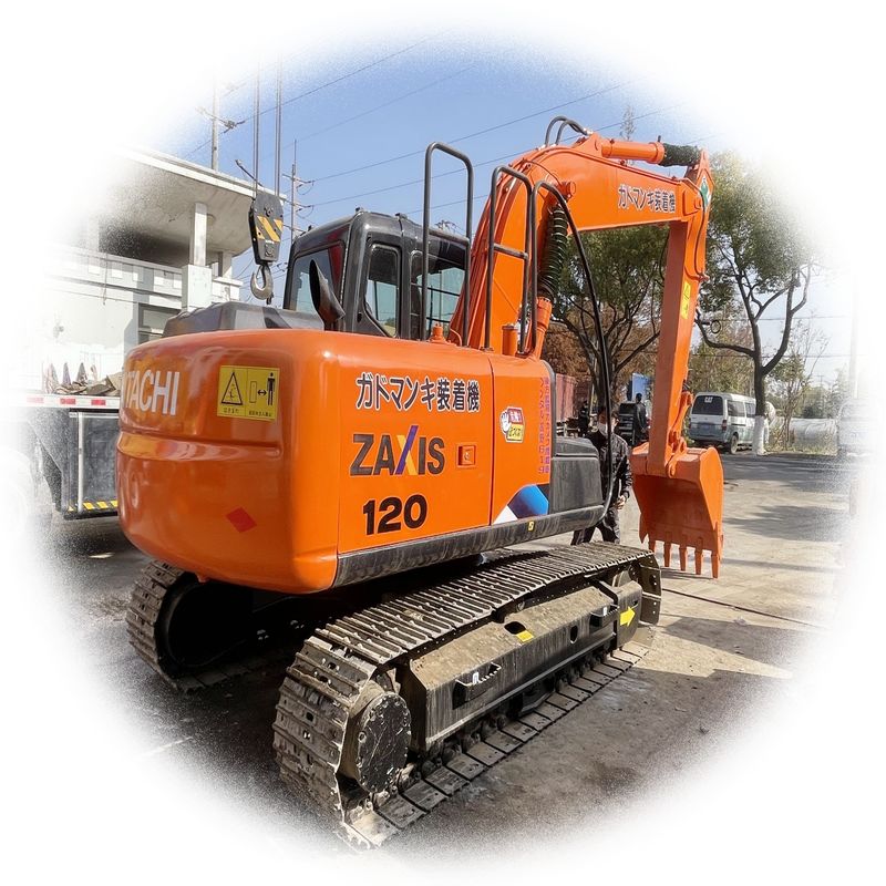 Mesin bekas Mesin penggali bekas HITACHI 120 Di Harga Murah Dijual