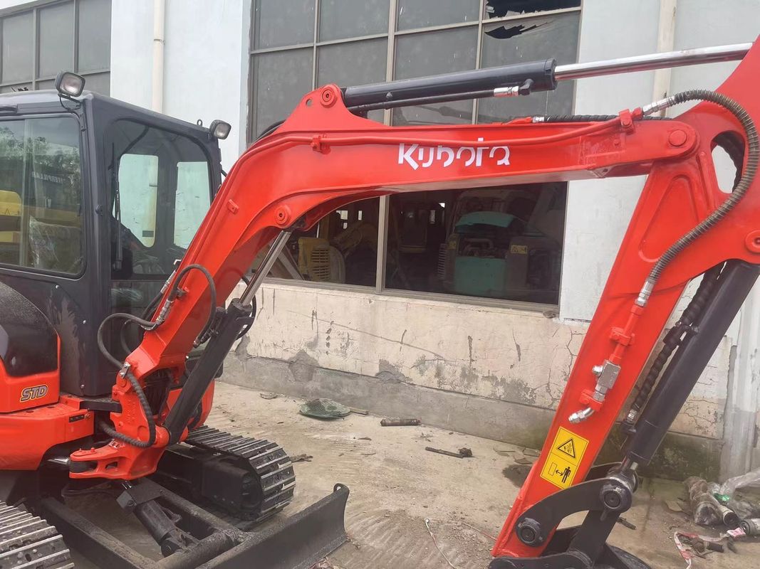 Low jam kerja excavator tangan Kubota U35 digunakan digunakan excavator hidrolik dengan mesin berkualitas tinggi dan pompa excavator digunakan harga