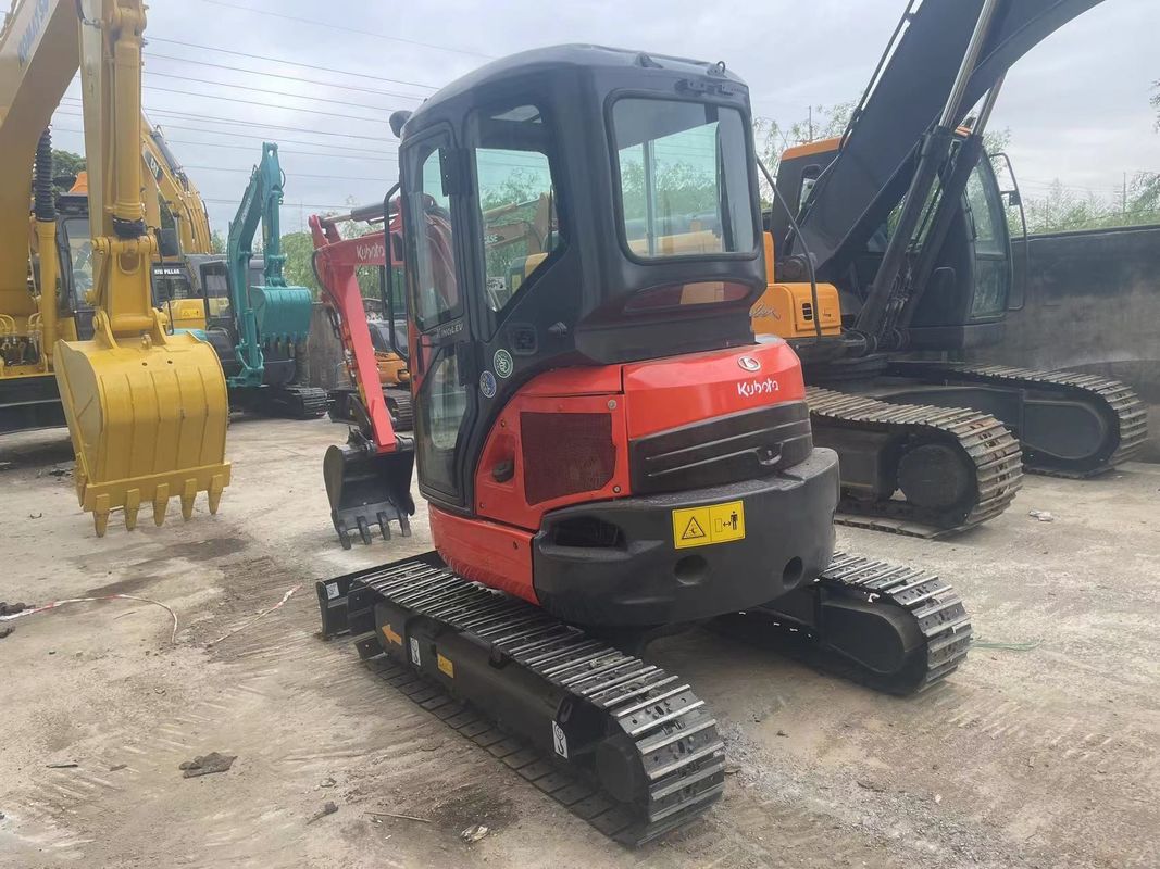 Low jam kerja excavator tangan Kubota U35 digunakan digunakan excavator hidrolik dengan mesin berkualitas tinggi dan pompa excavator digunakan harga