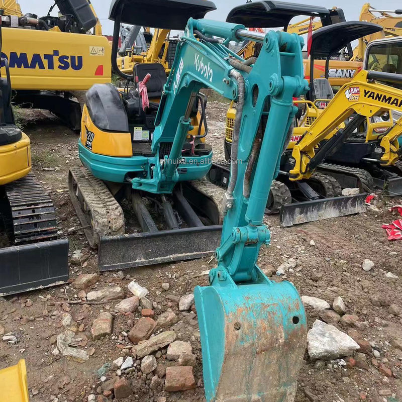 Excavator jam kerja rendah untuk dijual bekas Kubota U20 mesin excavator digunakan excavator hidrolik digunakan