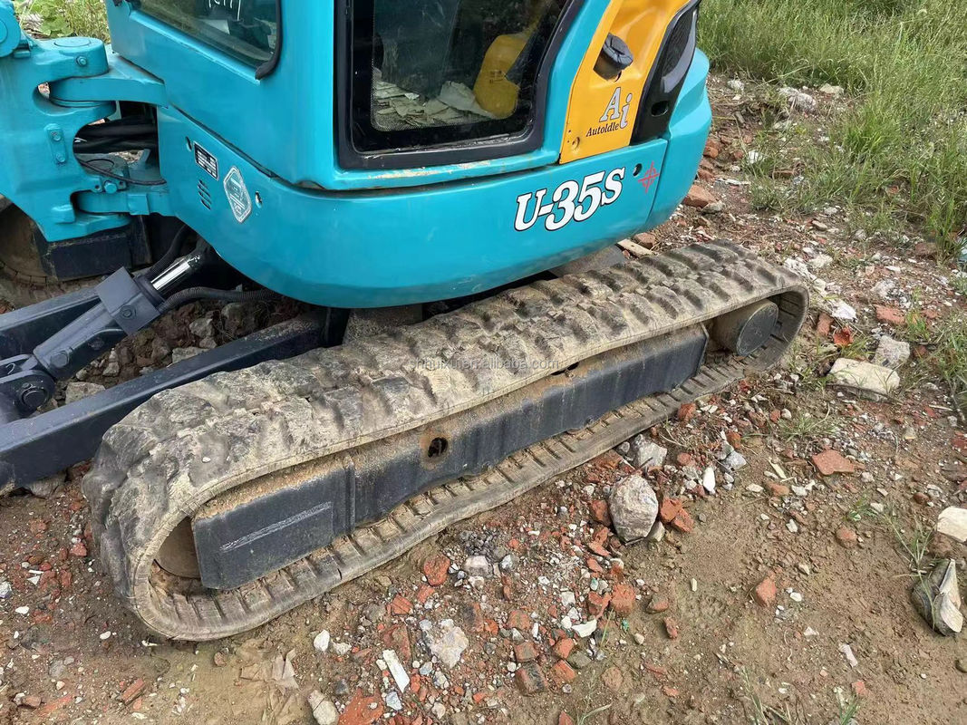 Waktu kerja yang rendah Kubota U35S excavator jual bekas excavator dengan mesin berkualitas tinggi dan pompa excavator digunakan mesin bekas murah