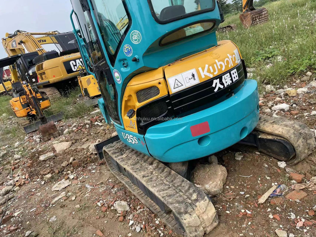 Waktu kerja yang rendah Kubota U35S excavator jual bekas excavator dengan mesin berkualitas tinggi dan pompa excavator digunakan mesin bekas murah