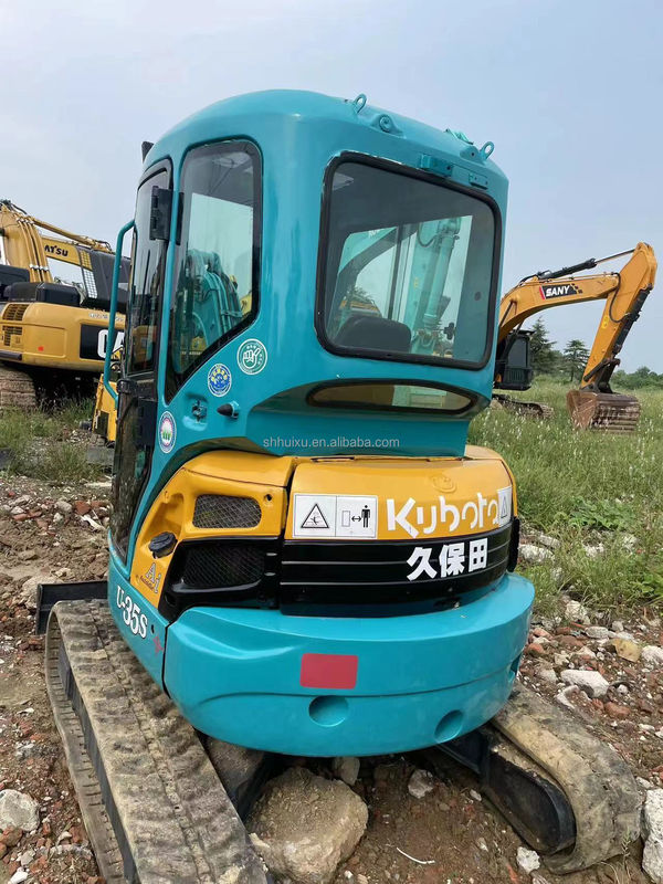 Waktu kerja yang rendah Kubota U35S excavator jual bekas excavator dengan mesin berkualitas tinggi dan pompa excavator digunakan mesin bekas murah