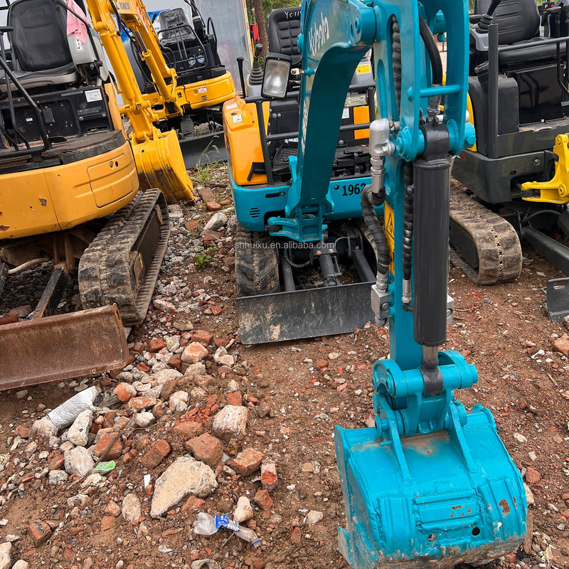 Low jam kerja mesin jalan Kubota U17 digunakan excavator dengan mesin berkualitas tinggi dan pompa excavator murah excavator digunakan crawler
