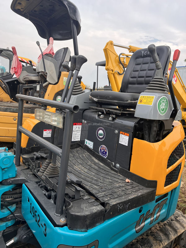 Low jam kerja mesin jalan Kubota U17 digunakan excavator dengan mesin berkualitas tinggi dan pompa excavator murah excavator digunakan crawler