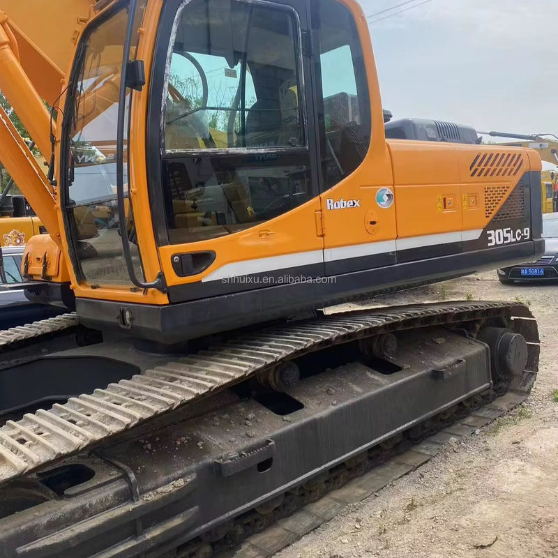 30000KG Original Excavator HYUNDAI 305 Digunakan Excavators 1.2m3 Kapasitas ember