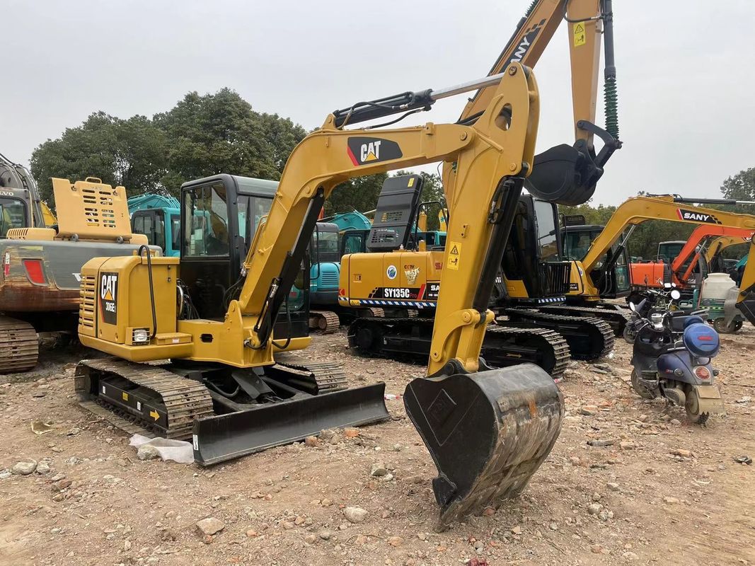 Digger CAT306E mini excavator digunakan mesin 6ton kucing excavator digunakan Cina mini excavator