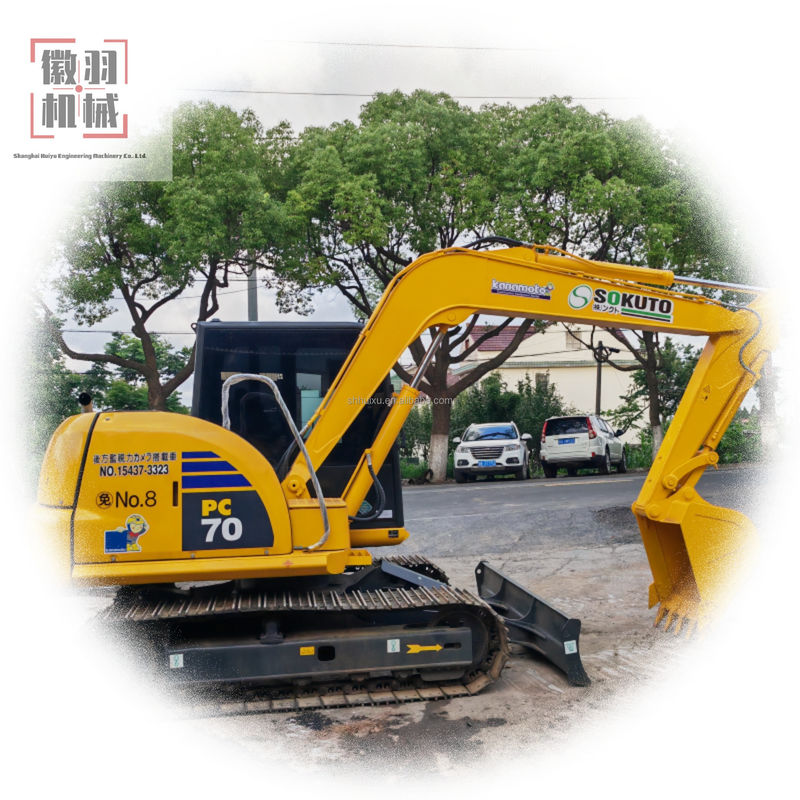 Digunakan Crawler Excavator excavator konstruksi / digunakan KomatsuPC70-8 pc50 pc55 dengan harga murah / digunakan excavators Jepang