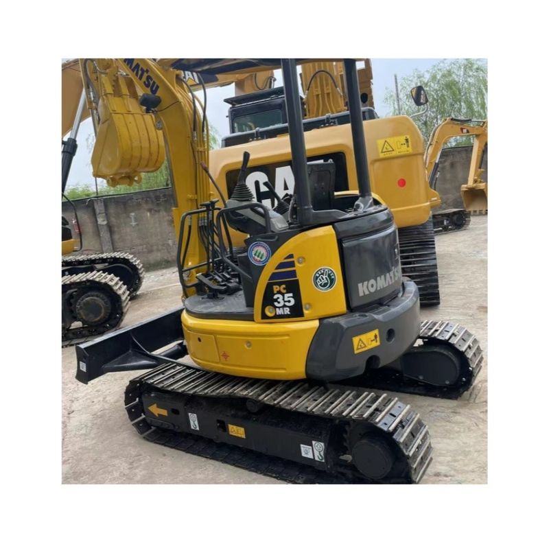 Digunakan Komatsu PC18 PC35MR mini excavator mesin konstruksi / tangan kedua mini excavator hidrolik komatsu kualitas baik