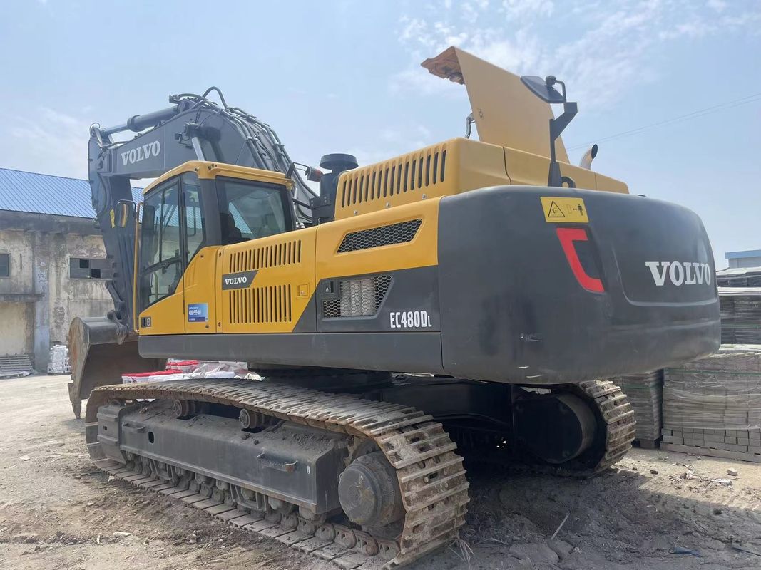 48 Ton Mesin Penggalian Besar Volvo 480 bekas Excavator Daya Besar