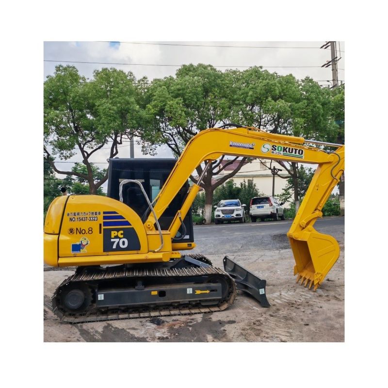 Digunakan excavator KomatsoPC70-8 Mesin/ second hand Crawler Jenis KomatsoPC70-8 200-8 130 Jepang Mesin konstruksi