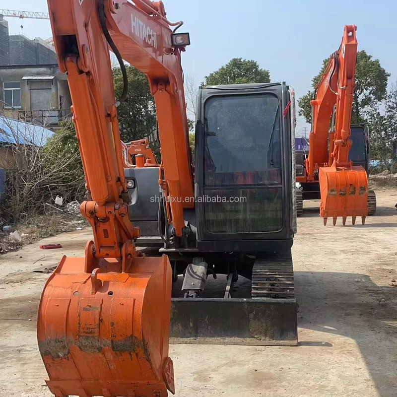 Kualitas Hitachi digunakan zx60 6 ton mini excavator 60 model bekas cat asli min I excavator Hitachi