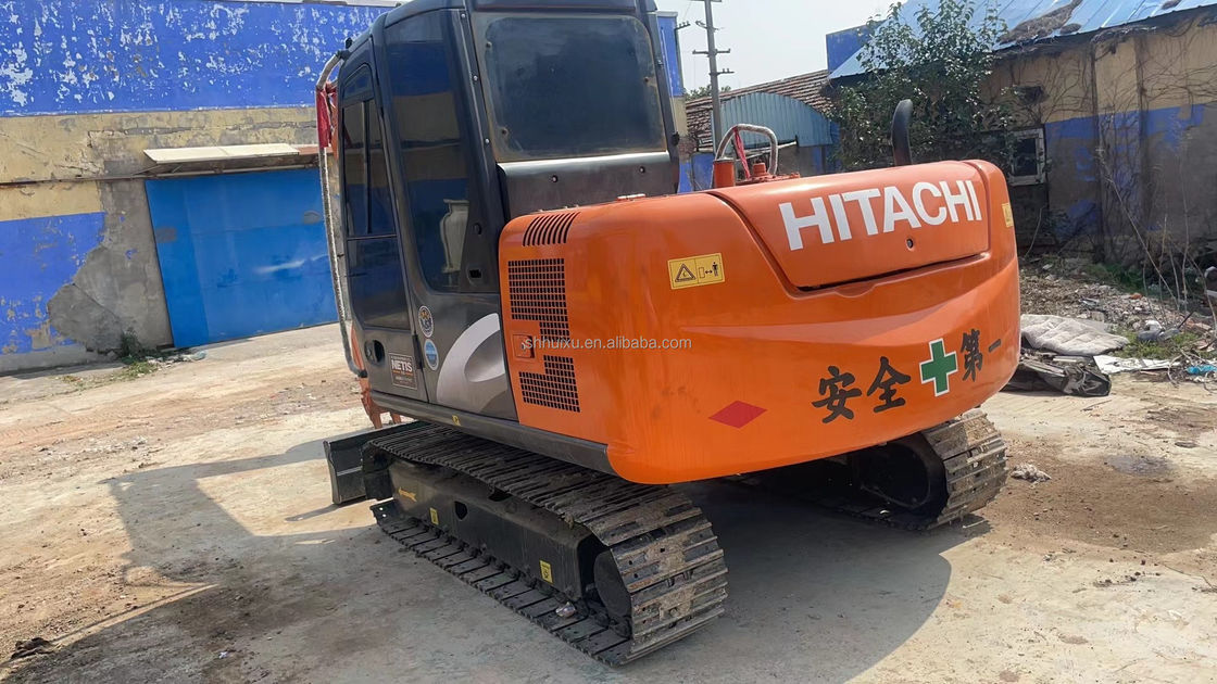 Kualitas Hitachi digunakan zx60 6 ton mini excavator 60 model bekas cat asli min I excavator Hitachi