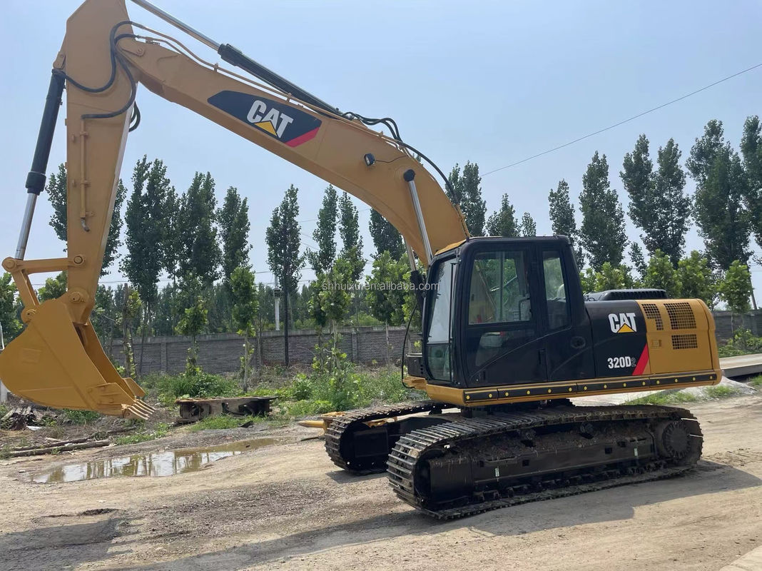 Jam kerja rendah ember excavator CAT320D excavator bekas excavator bekas case digger perdagangan excavator bekas