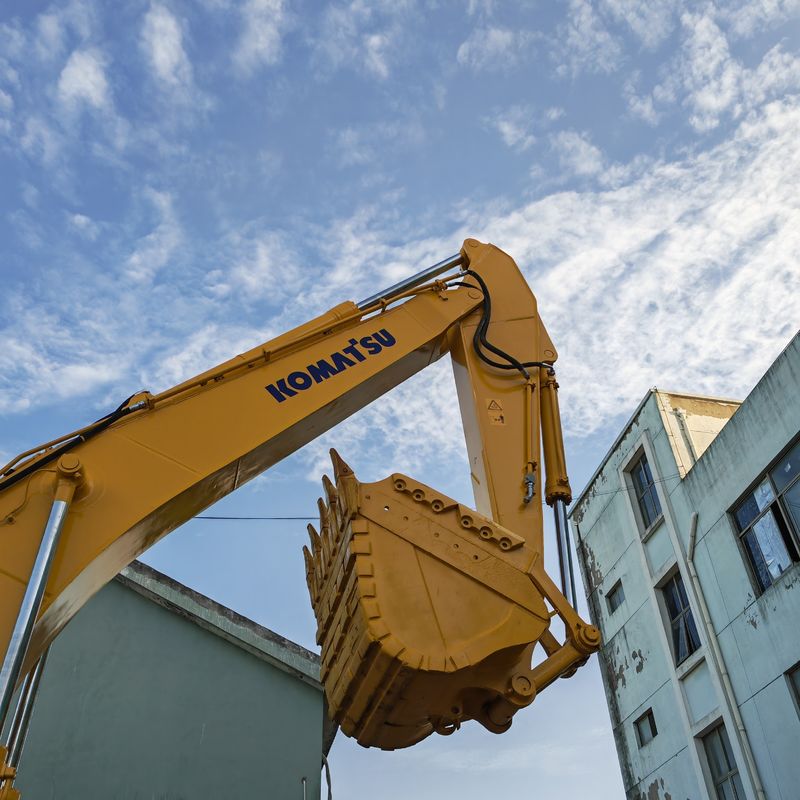 High Digging Power Digunakan Crawler excavator Komatsu PC400, Second Hand mini Excavator PC400-7 untuk dijual