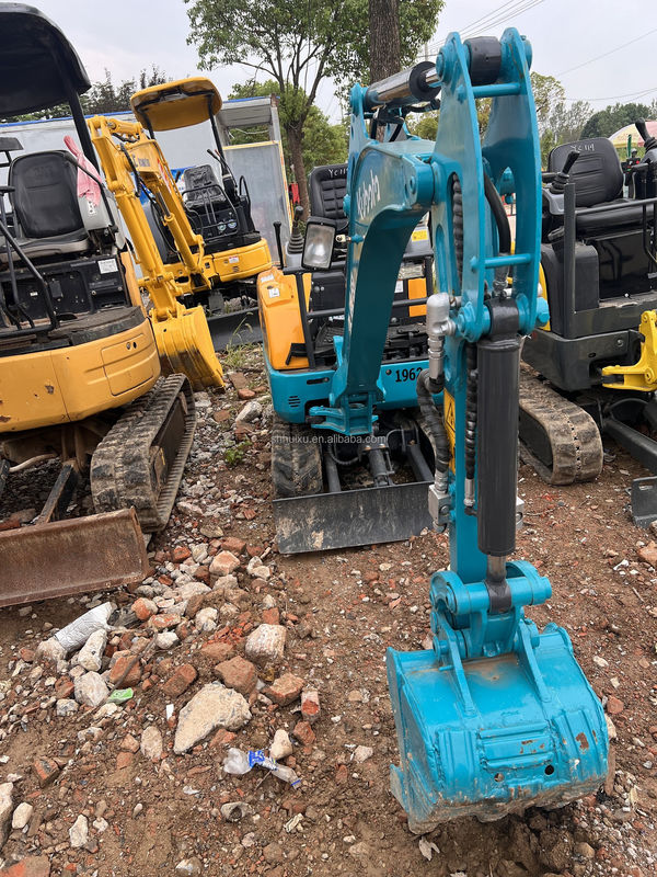 mini bekas penggali kubota17u/tangan kedua mini excavator Kubota 17u jam kerja rendah di jual