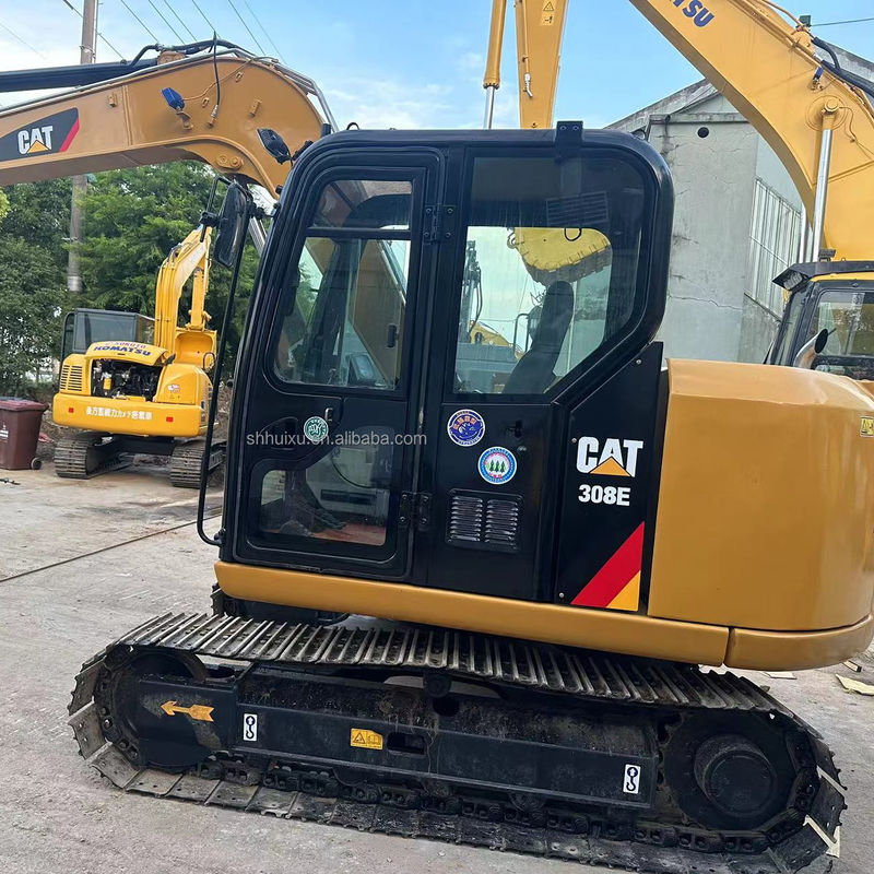 CAT 308E penggali tangan kedua mesin bekas 8ton mesin penggali digunakan kucing 308E