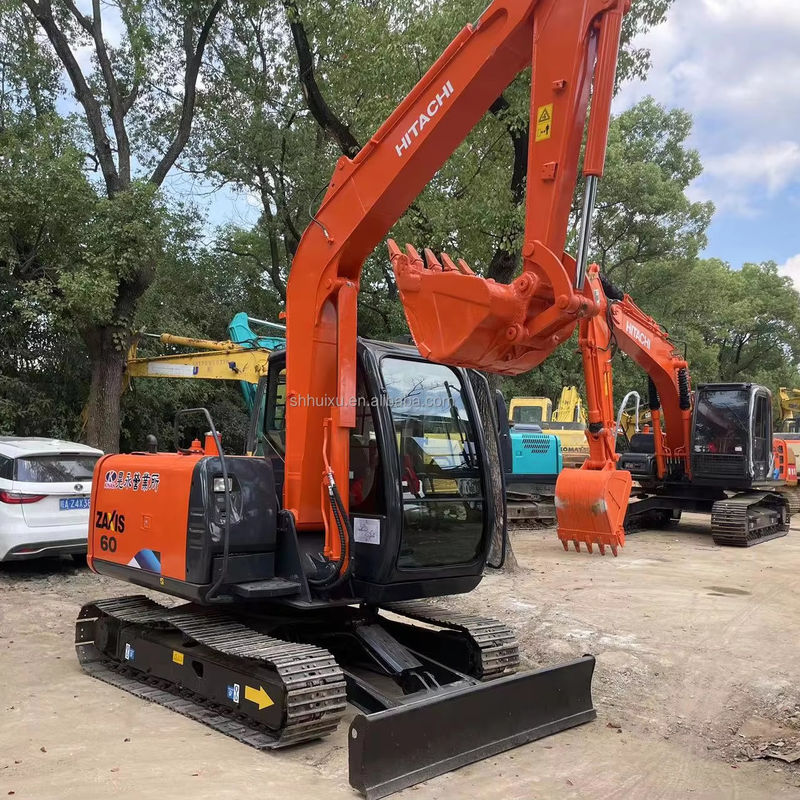 Dipakai Hitachi ZX60 excavator excavator kecil Cina ekspor mesin Hitachi ZX60 excavator mini excavator harga yang baik untuk penjualan
